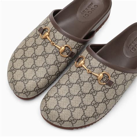 sabot gucci tacco|Gucci 'gg Supreme' Sabots .